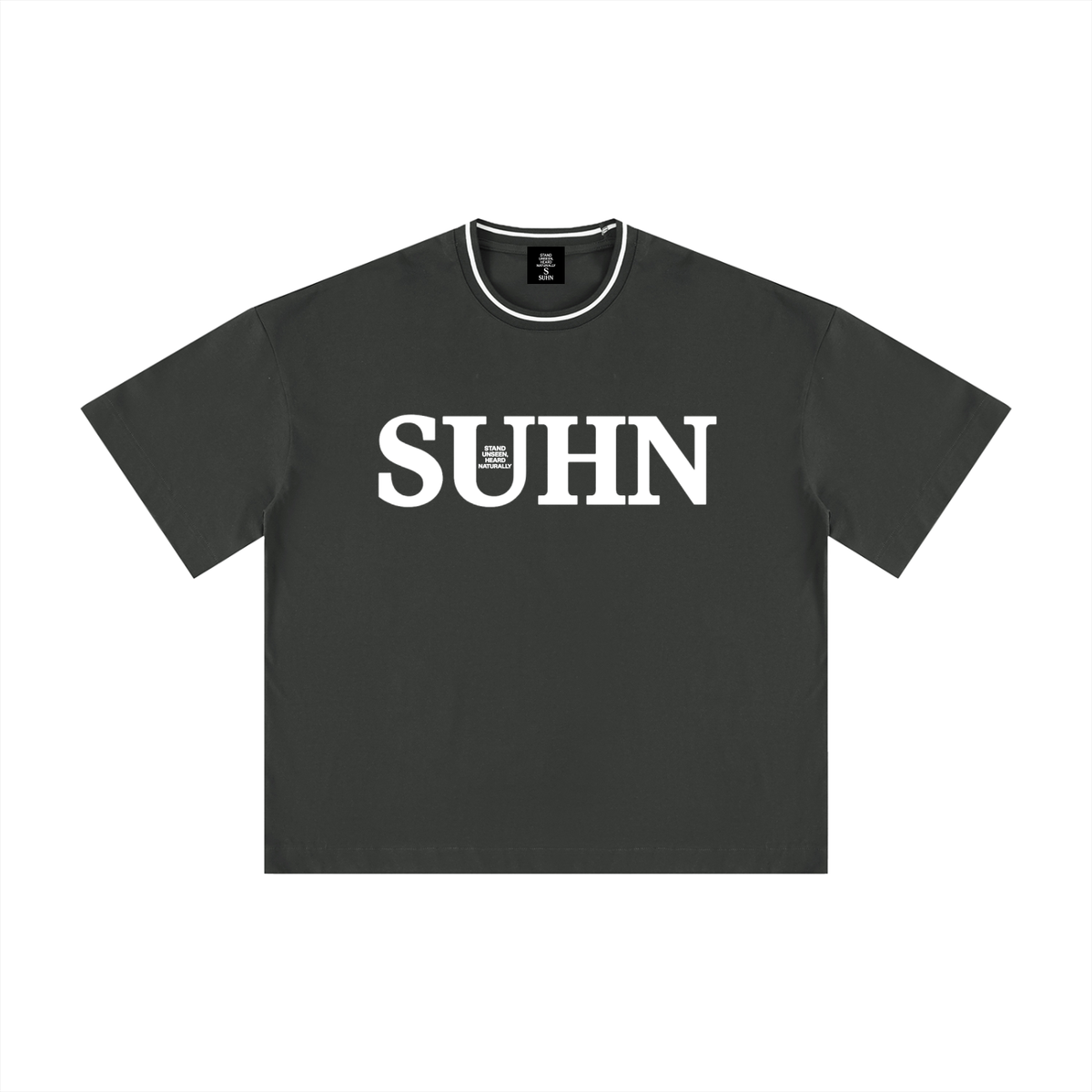 Boxy Ribbed T-Shirt