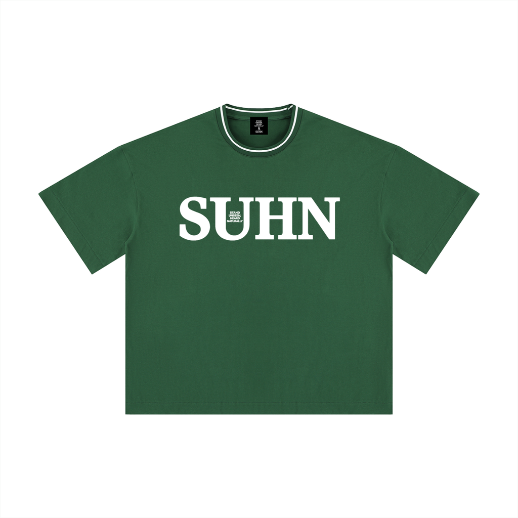 Boxy Ribbed T-Shirt