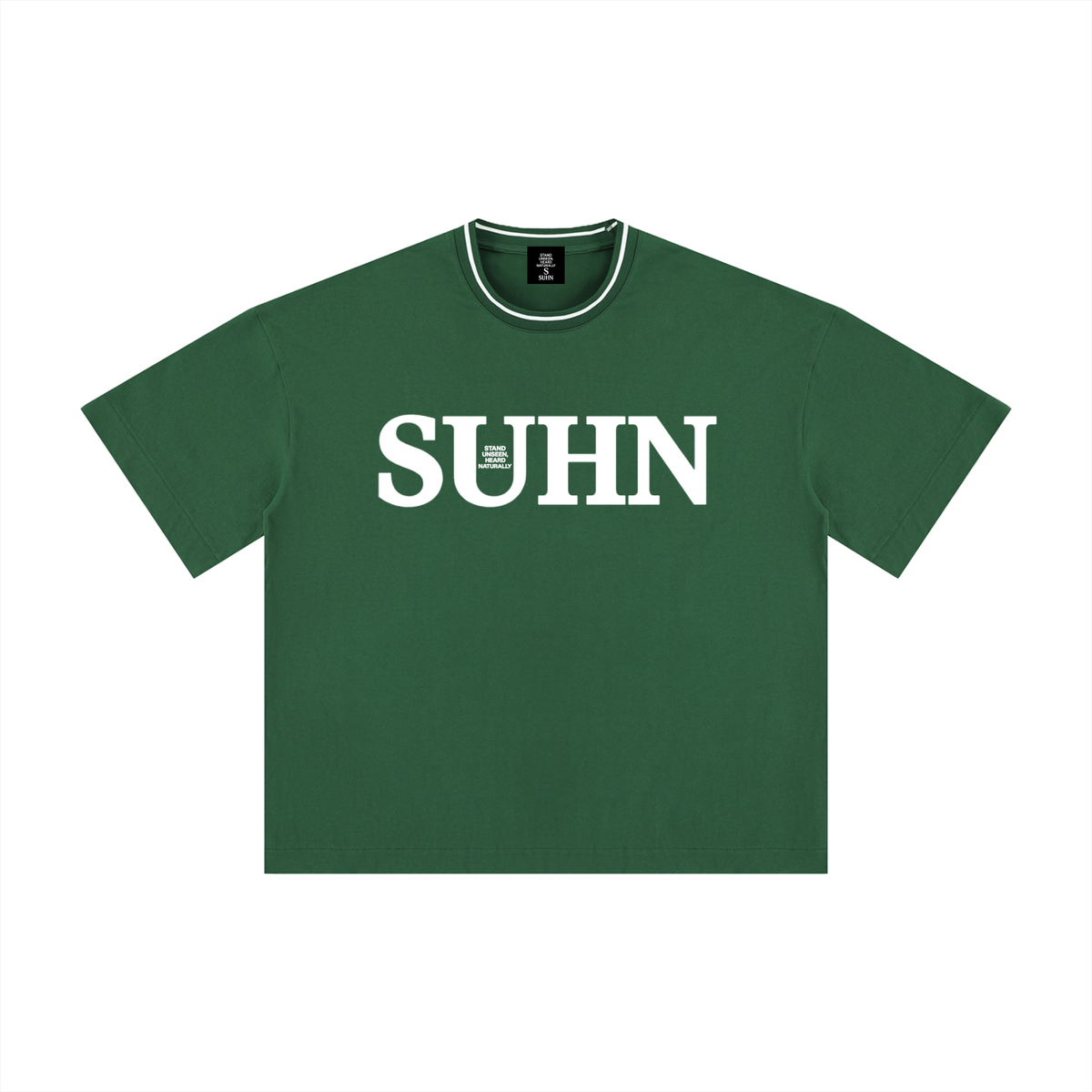 Boxy Ribbed T-Shirt