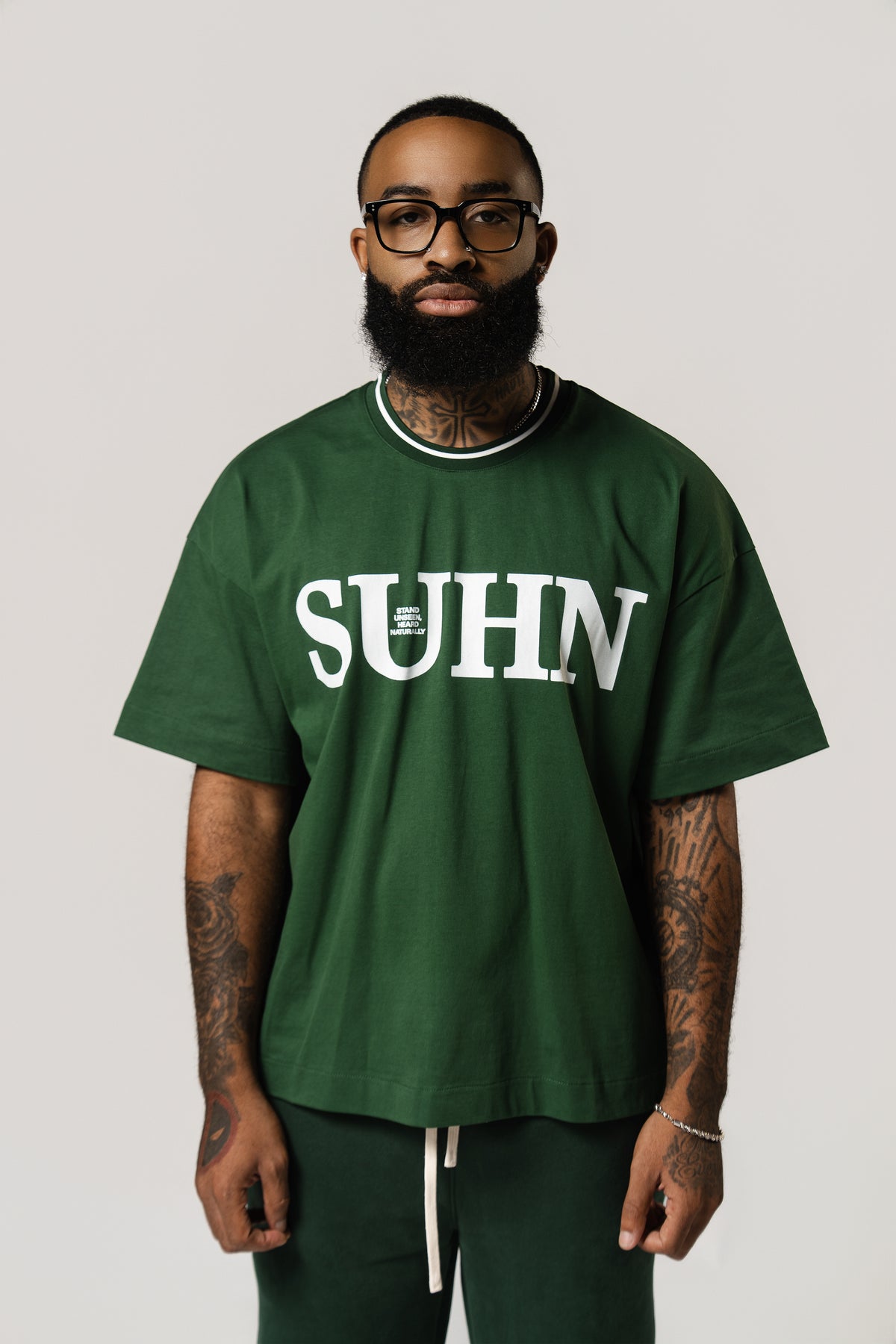 Boxy Ribbed T-Shirt