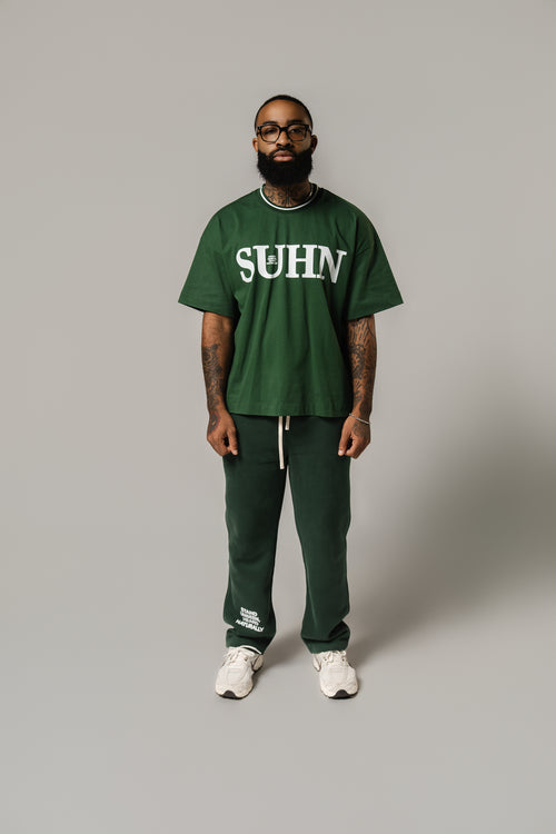 Boxy Ribbed T-Shirt