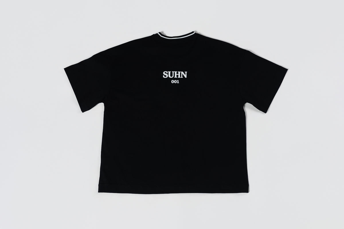 Boxy Ribbed T-Shirt