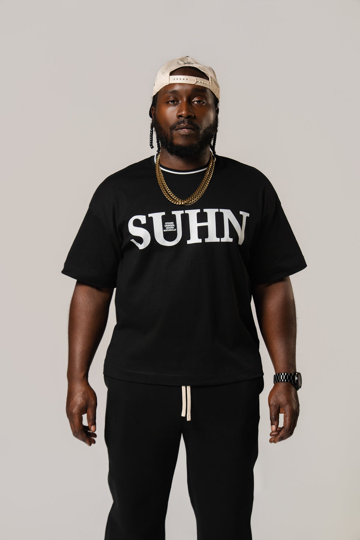 Boxy Ribbed T-Shirt