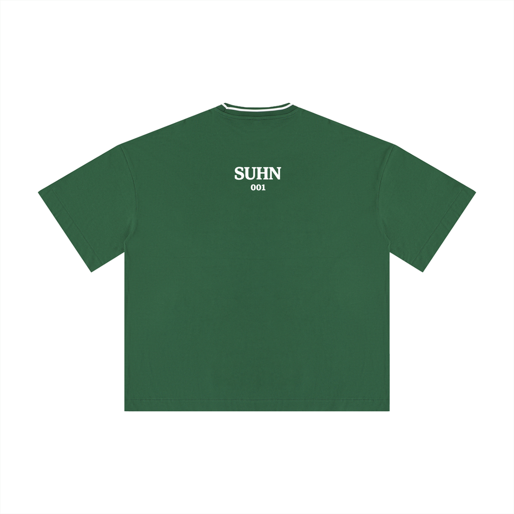 Boxy Ribbed T-Shirt
